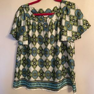 Jaclyn Smith Top Size Medium